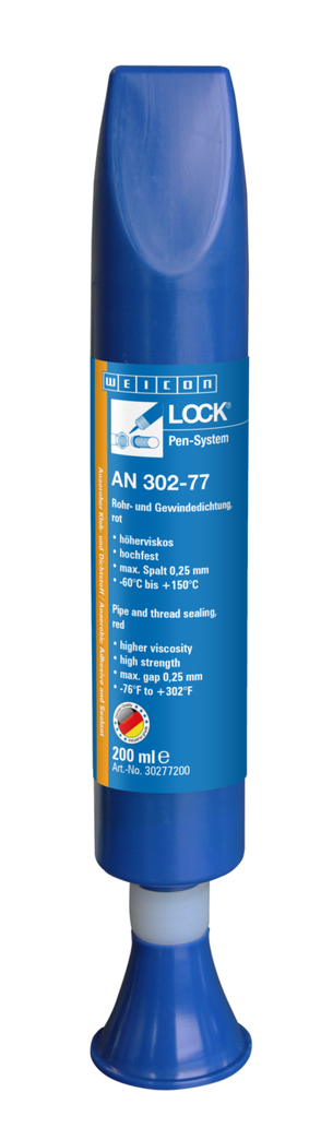 WEICON螺纹锁固胶 AN 302-77 | for large threaded parts and flanges, high strength