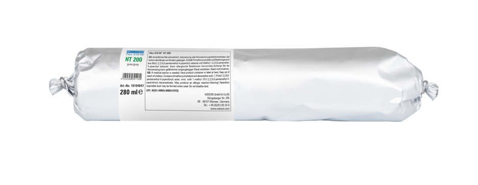 Flex 310 M® HT 200 | 粘合剂和密封剂具有很高的初始粘合力，是粉末涂料的理想选择，耐热温度高达 200 °C