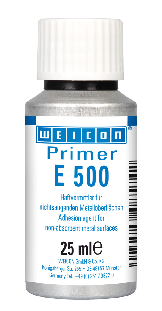 底漆 E 500 | 用于非吸收性表面材质的底涂，尤其适用于硅胶