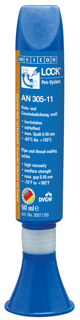 WEICON螺纹锁固胶 AN 305-11 | medium strength, with drinking water approval