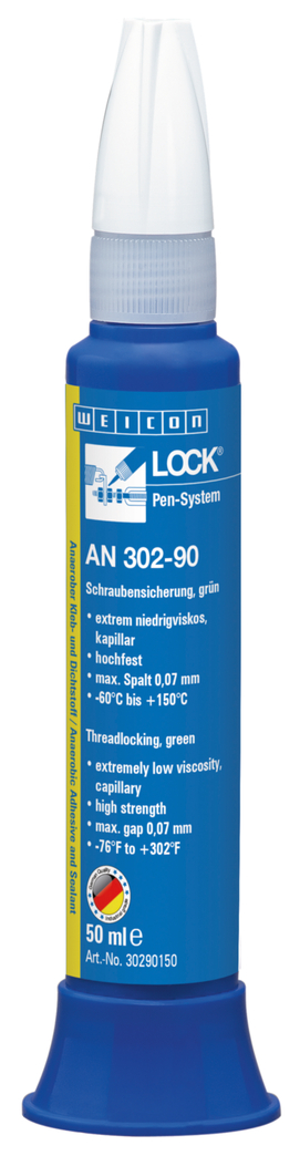 WEICON螺纹锁固胶 AN 302-90 | high strength, extremely low viscosity