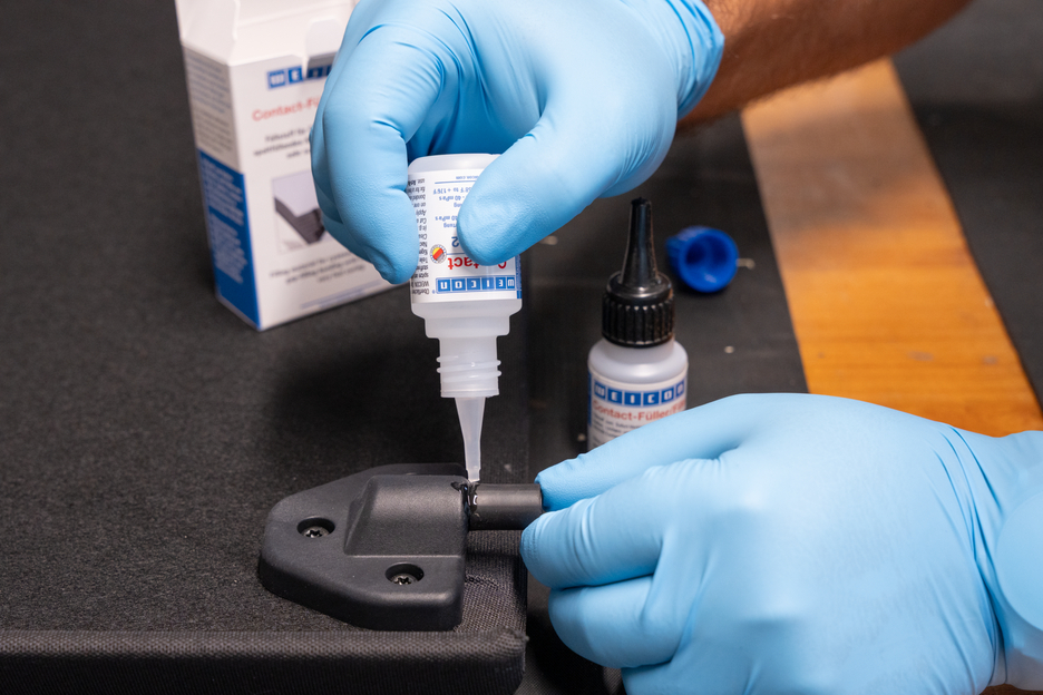 ‌瞬间胶填充剂套装 | transparent special filler and cyanoacrylate adhesive Contact VA 8312