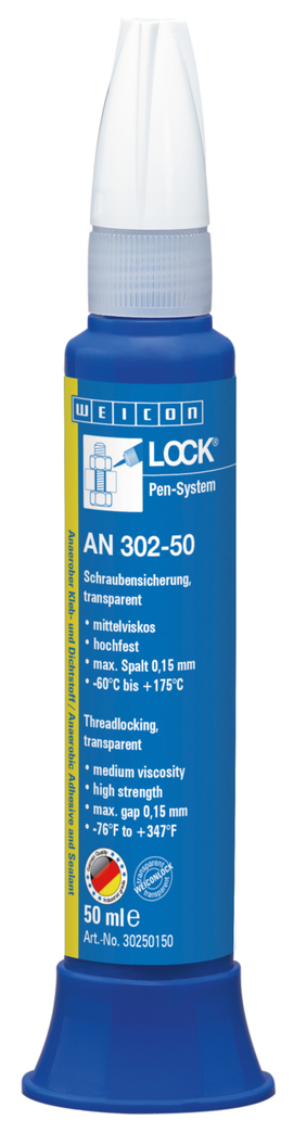 WEICON螺纹锁固胶 AN 302-50 | high strength, medium viscosity
