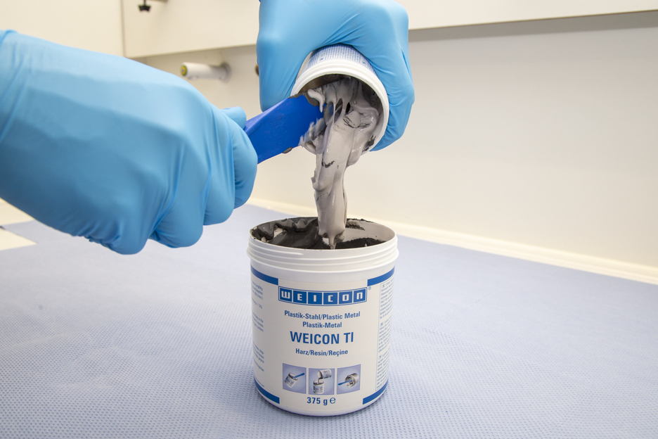 WEICON 钛修补剂 TI | titanium-filled epoxy resin system for repairs and moulding