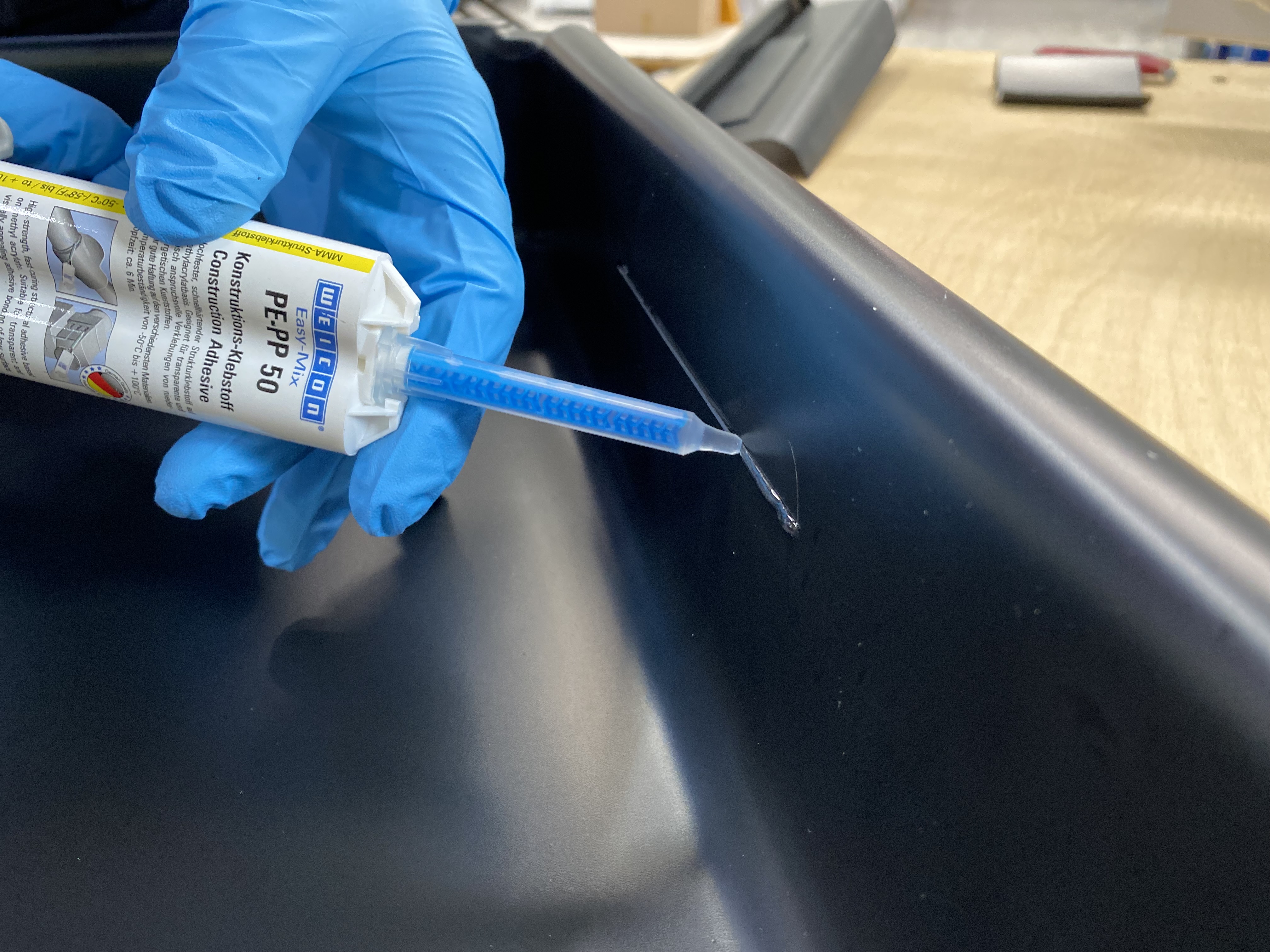 Easy-Mix 易混合型 PE-PP 50 | construction adhesive based on methyl acrylate for special plastics