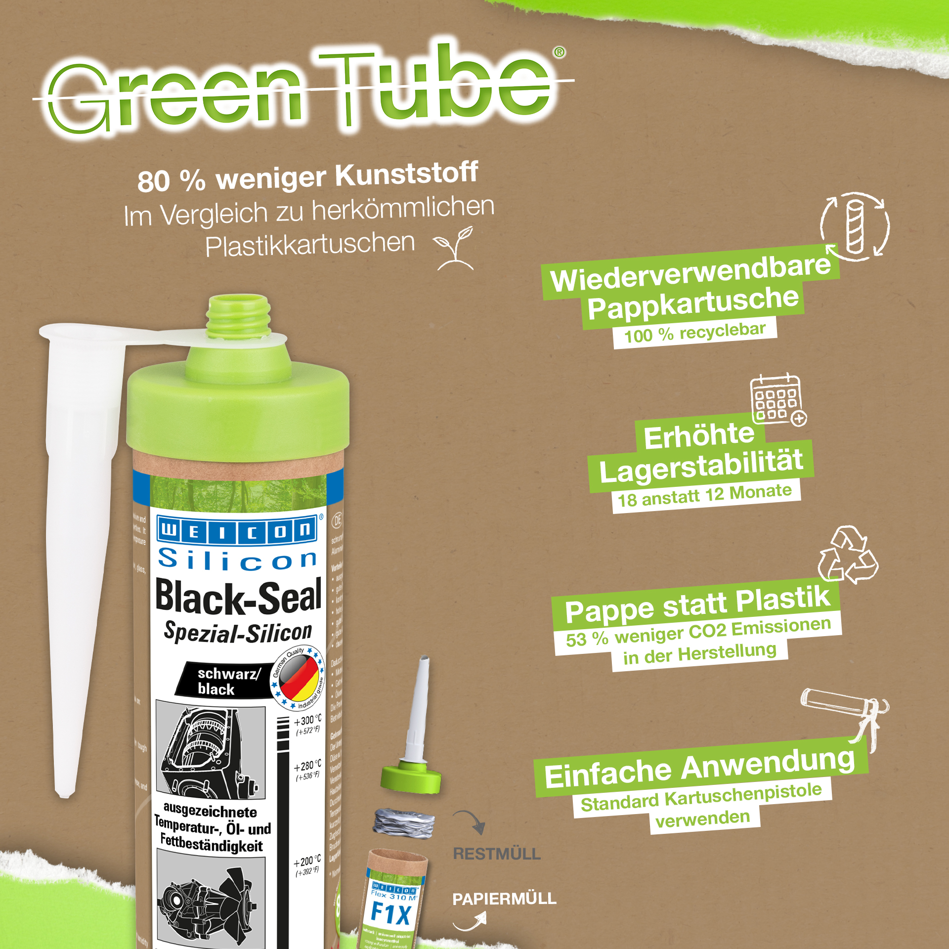 黑色密封胶 | permanently elastic sealant for oil- or grease-resistant areas