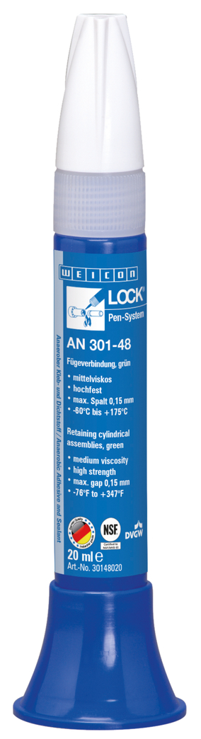 WEICONLOCK® AN 301-48 固持胶 | 高等强度，获得饮用水接触许可