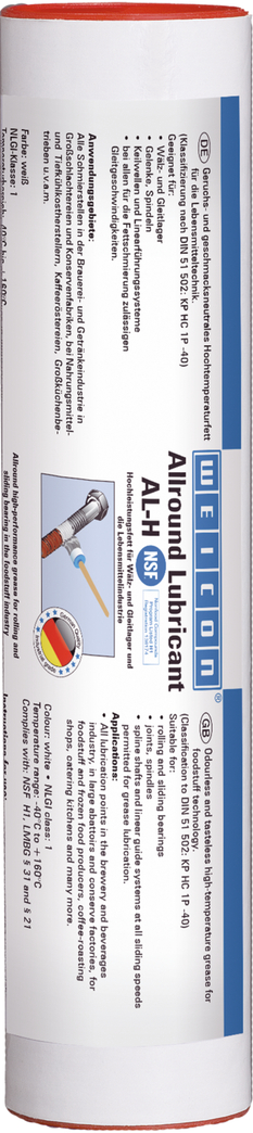 高效润滑脂AL-H | food-grade high-temperature grease