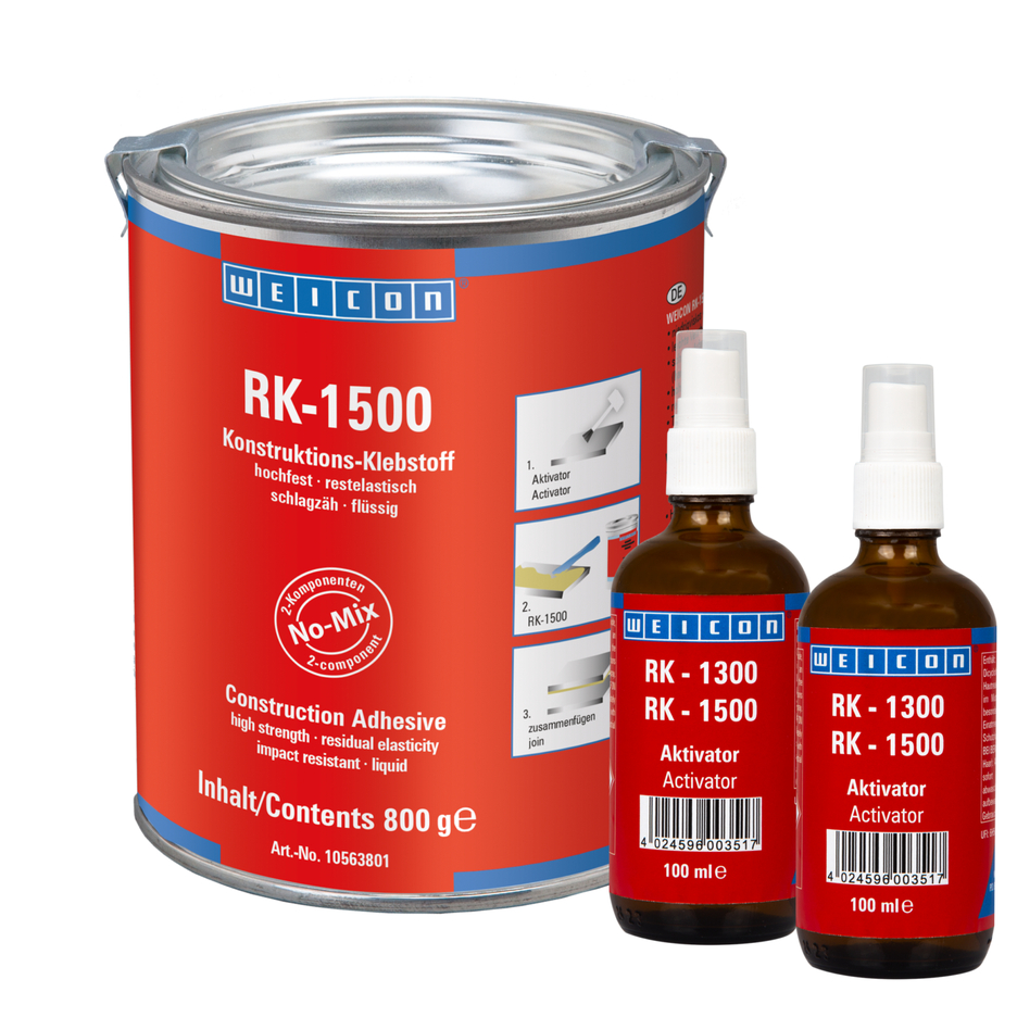 RK-1500 | structural acrylic adhesive, liquid no-mix adhesive